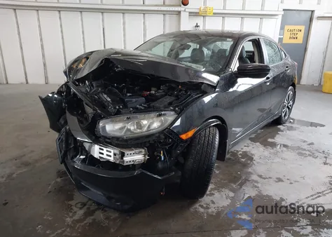 2016 Honda Civic Ex-L from USA, damaged, VIN 19XFC1F71GE000439